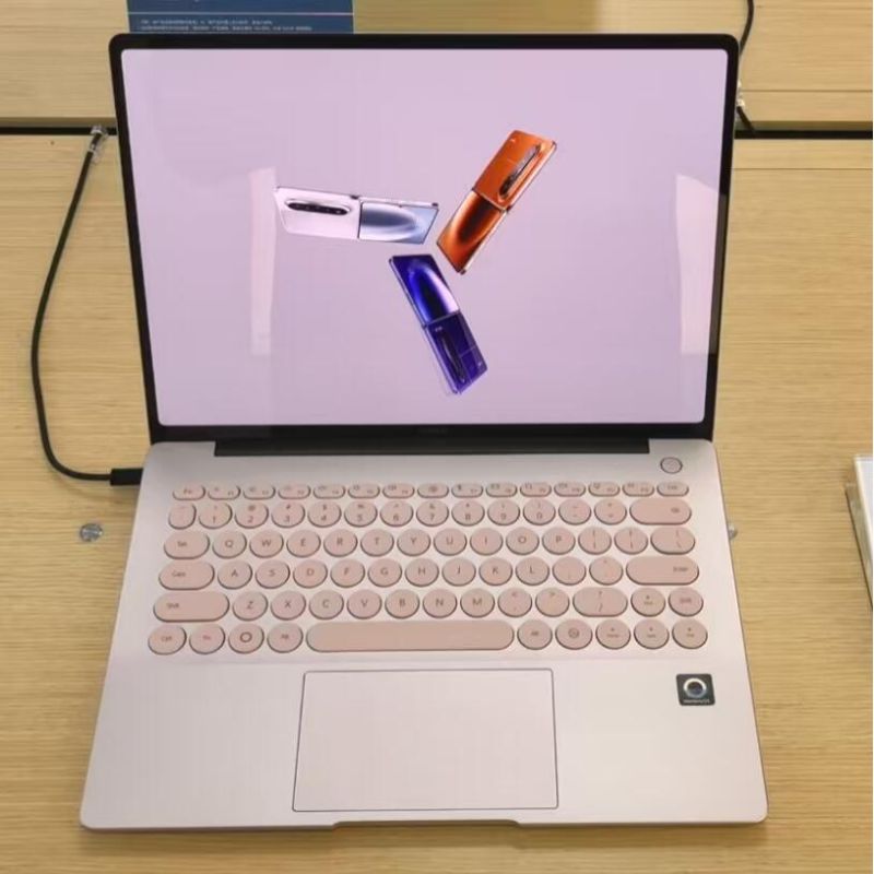 華為筆記本MateBook14 麒麟X90 24G  1T  集顯 14.2英寸 櫻金粉 標準版  圓鍵盤 鴻蒙6.1系統(tǒng)
