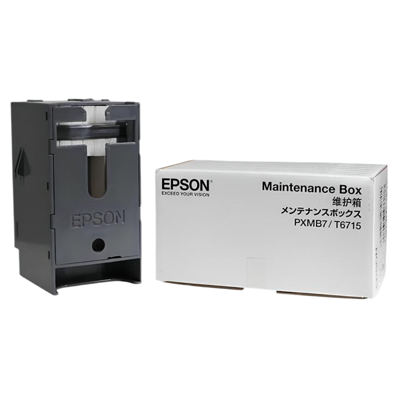 愛(ài)普生EPSON 原裝T6715廢墨倉(cāng)維護(hù)箱 適用于 愛(ài)普生WF-4838   打印機(jī)