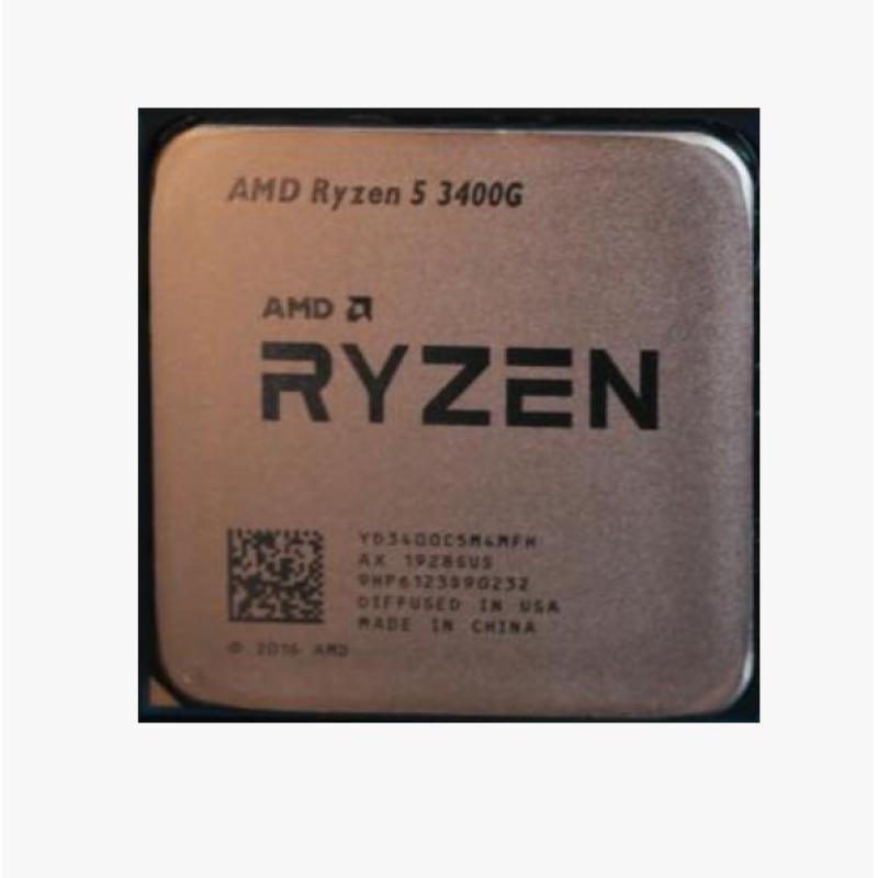 AMD銳龍 Ryzen系列5 3400G(AM4/四核八線程/3.7Ghz/65W) 散片CPU處理器