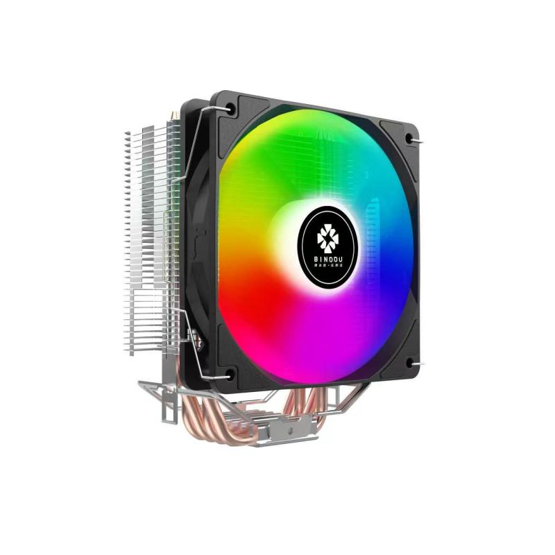 冰度 BD400 RGB  4熱管12厘米單塔 支持LGA1200/1700扣具/AM4/AM5 G400FRGB/黑色