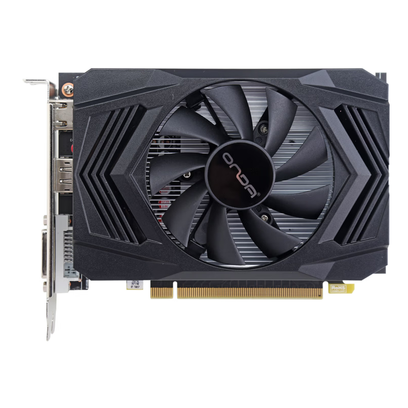昂達（ONDA）GTX1050Ti典范4GD5 V7 顯卡 HDMI+DP+DVI接口