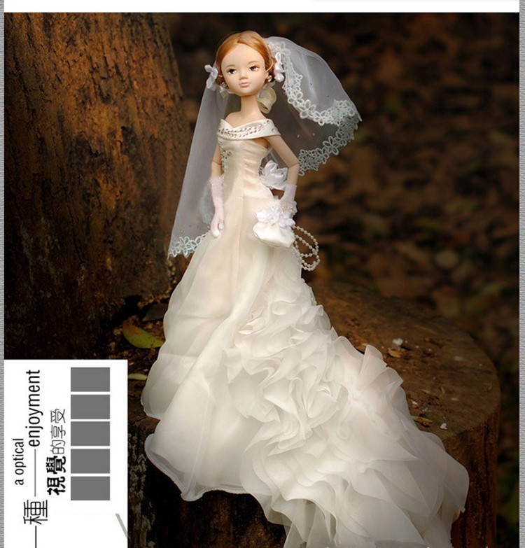 可儿娃娃 9051 梦二高端古典浪漫婚纱梦Ⅱ小礼服娃娃