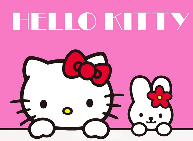 凯蒂猫(hello kitty) 新概念运动壶 500ml 玫红色_杯子_箱包/钟表