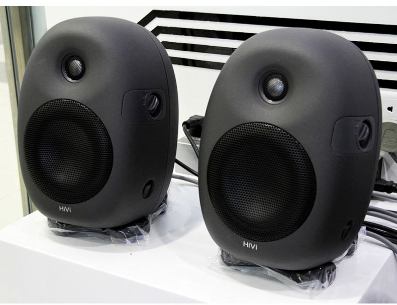 hivi/惠威 x5一只 多媒体监听音箱 深灰色 电脑客厅电视hifi