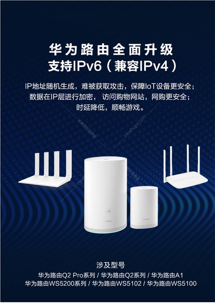华为tc5200 双千兆路由器 1200m双频wifi无线家用穿墙 5g双频智能无线