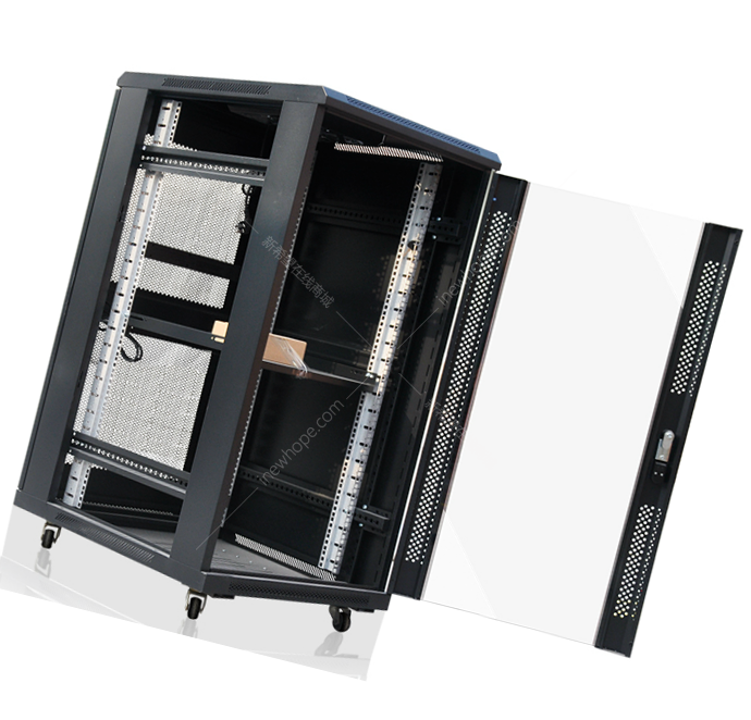 威龙24u(b款) 1.2米服务器机柜 高1200*宽600*深900(mm) 框架1.