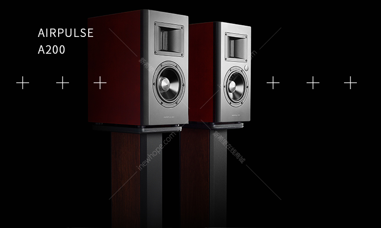 漫步者 a300 无线蓝牙音响 红木纹 电视电脑 客厅木质hifi音箱家用