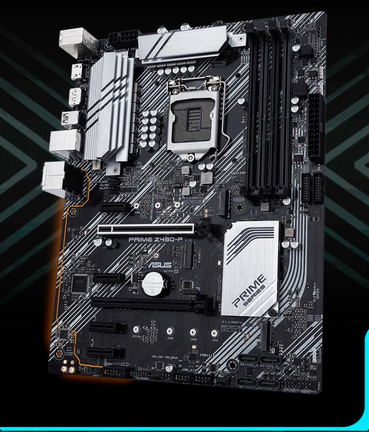 华硕prime z490-p 主板 intel z490 lga 1200
