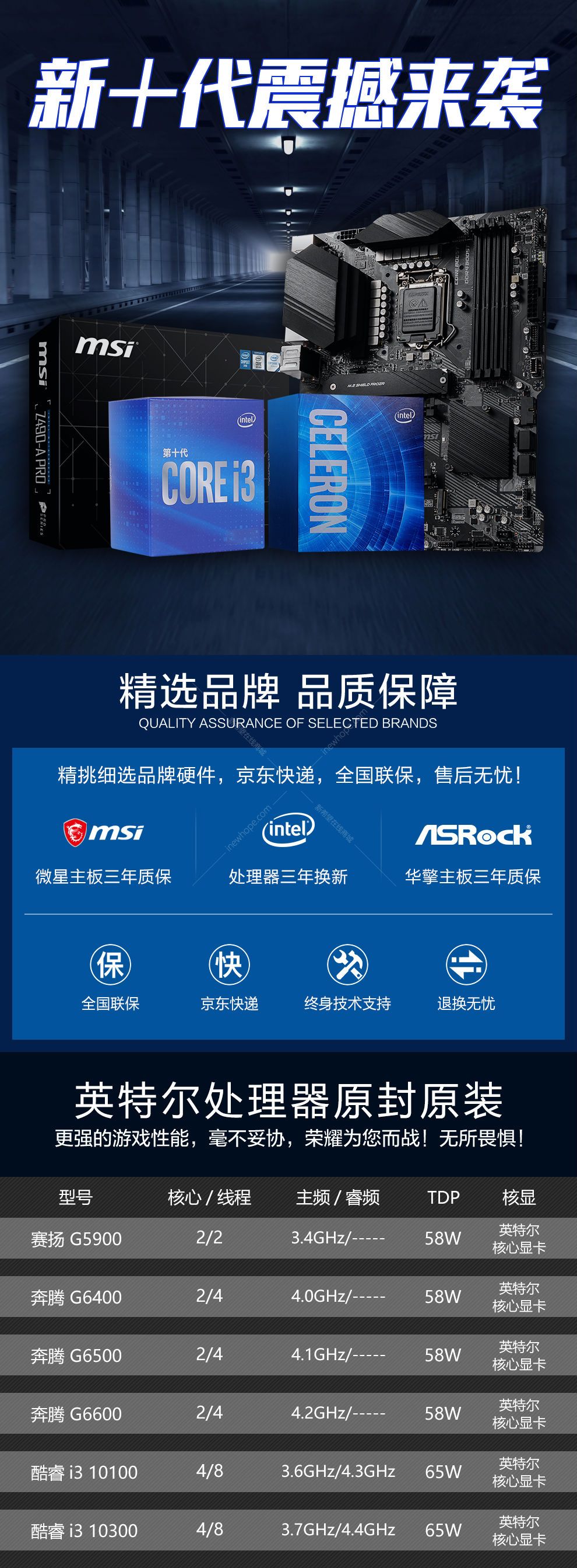 英特尔intelg5905赛扬双核lga120035ghz4m58w散片cpu