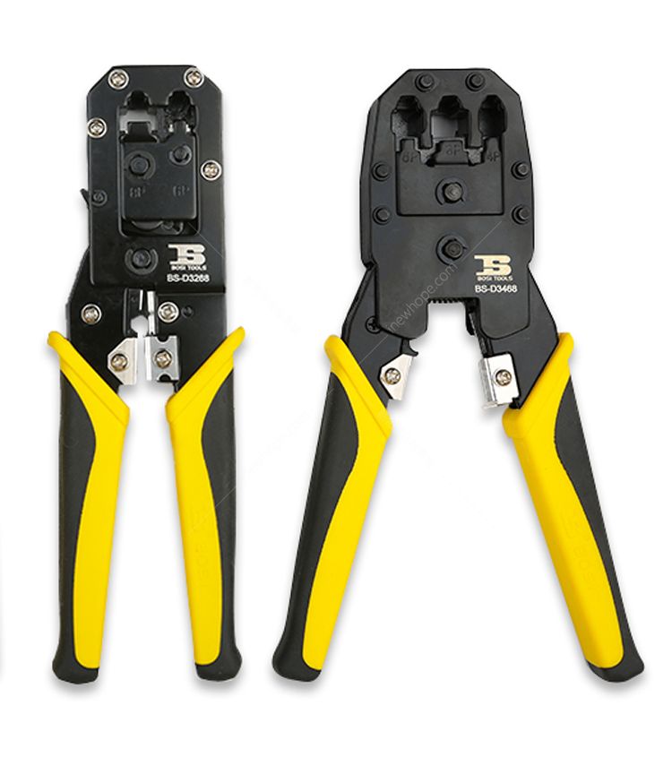 boss 网线钳压线钳网钳工具 网络电话多功能钳子 网钳 两用