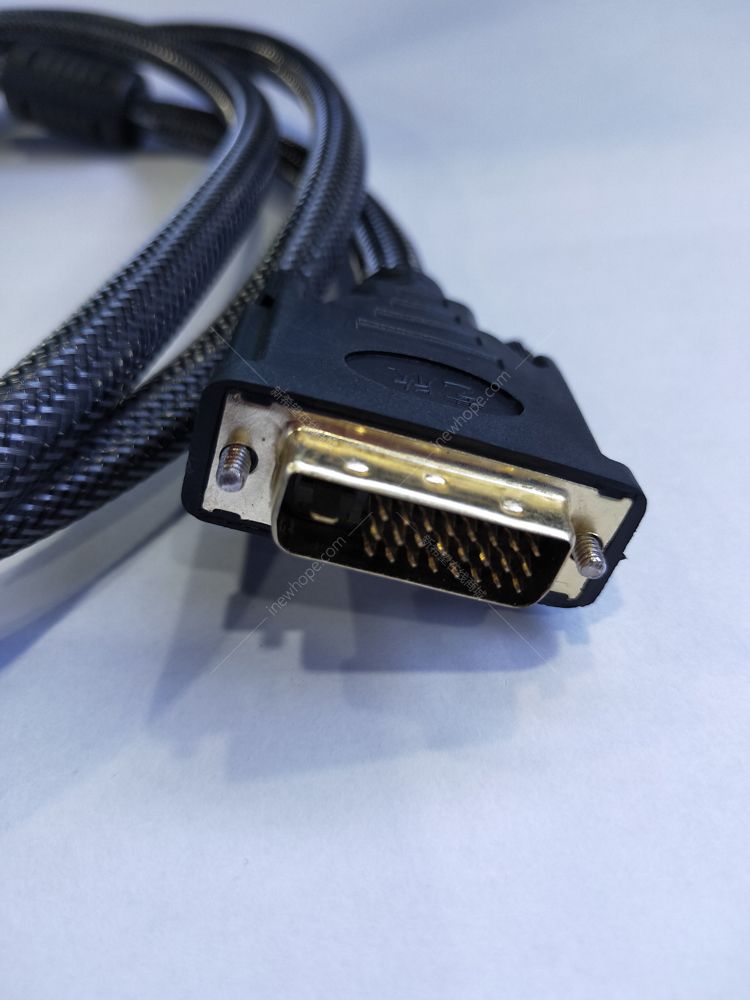 艺欣dvi线241高清数据线电脑视频显卡显示屏电视投影仪20米