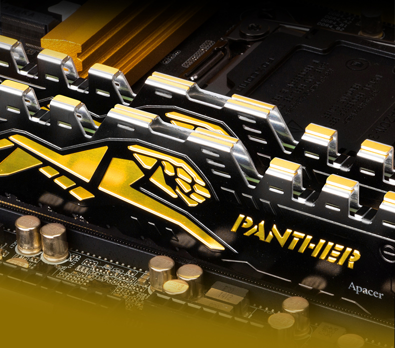 宇瞻apacer8gddr43200台式机电脑内存条暗黑马甲