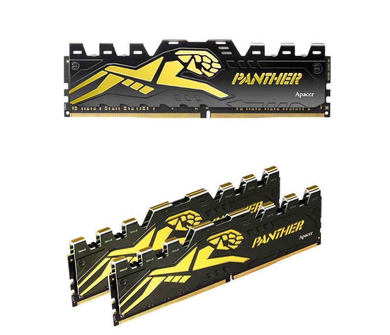 宇瞻apacer8gddr43200台式机电脑内存条暗黑马甲