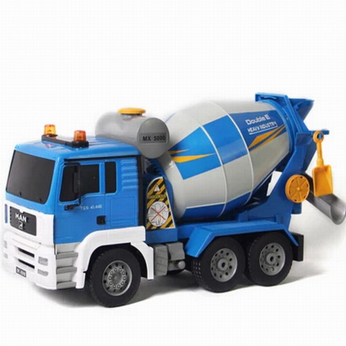 双鹰e518-001(1:20)搅拌车无线遥控搅拌车大号可充电 塑料&五金件适用