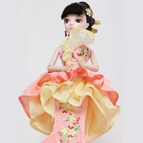 可儿娃娃9087缘海棠春甜心西式礼服芭比娃娃