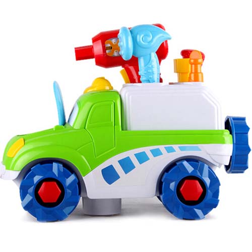 澳贝auby463452创意工具车儿童动手组装早教启智玩具