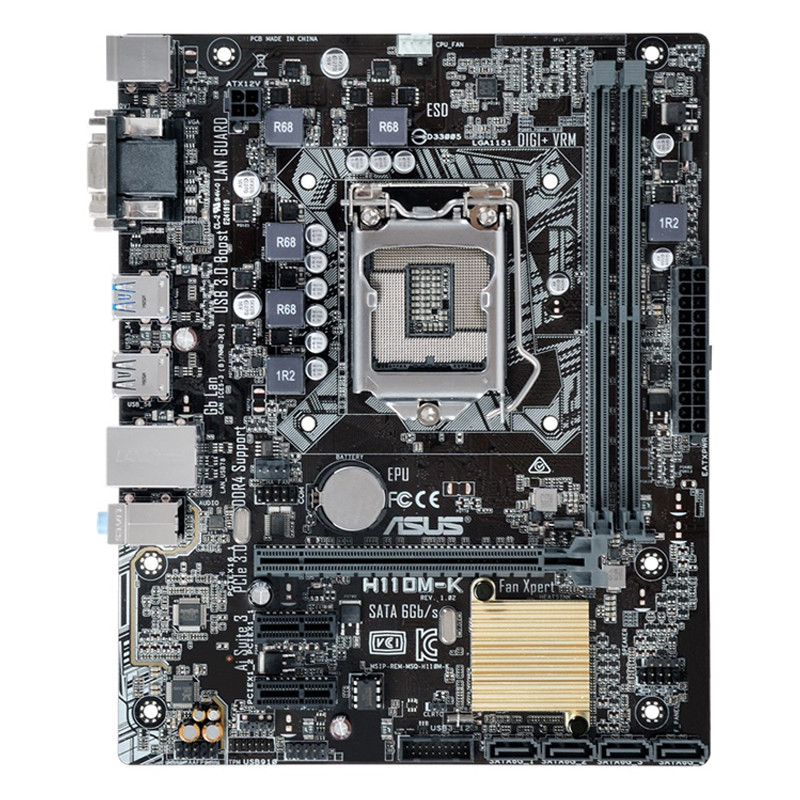 华硕asush110mk主板intelh110lga1151
