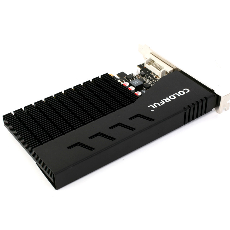 七彩虹(colorful) gt710冰暴鲨1gd3静音显卡