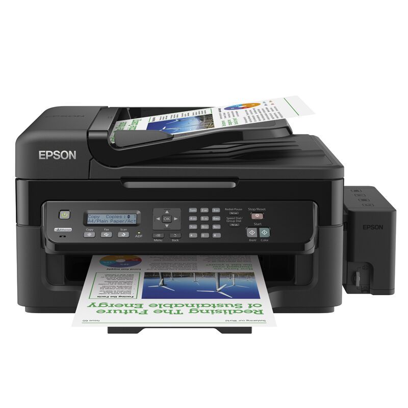 爱普生(epson)l551 墨仓式 打印机一体机(打印 复印 扫描 传真)