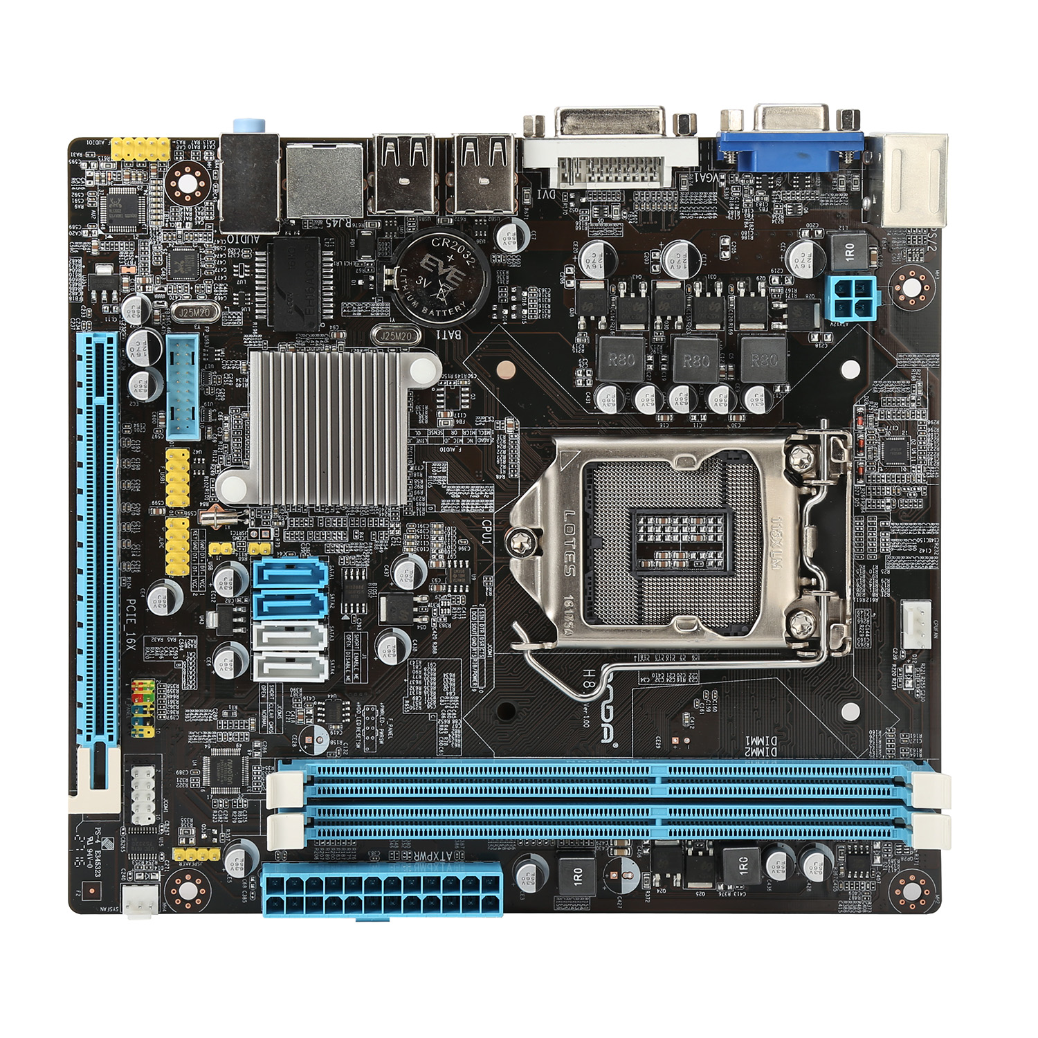 昂达h81c 主板 intel h81 lga1150 ddr3 小板