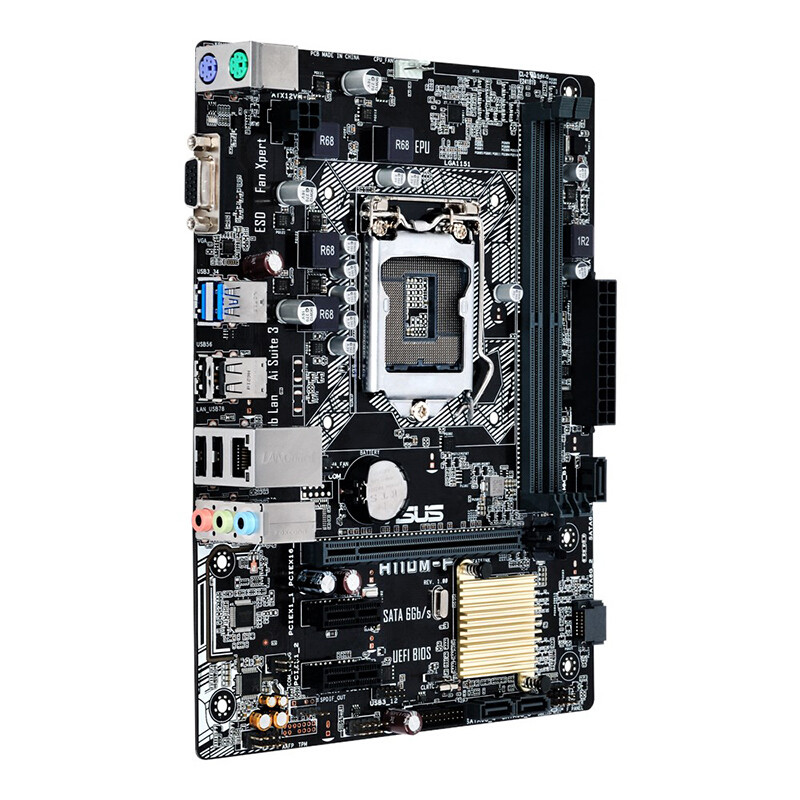 华硕asush110mf主板intelh110lga1151