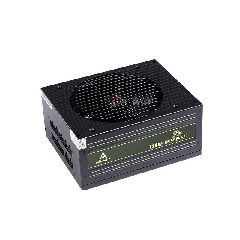 黑石塔98k主动式全模组宽幅电源额定功率750w