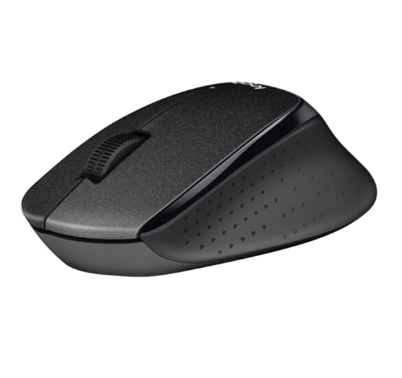 罗技(logitech)m330无线静音鼠标 舒适曲线