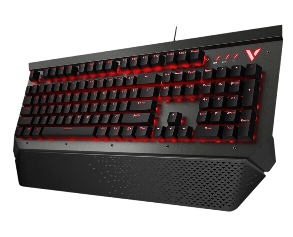 雷柏v780s 防水游戏机械键盘 有线电竞级金属面板