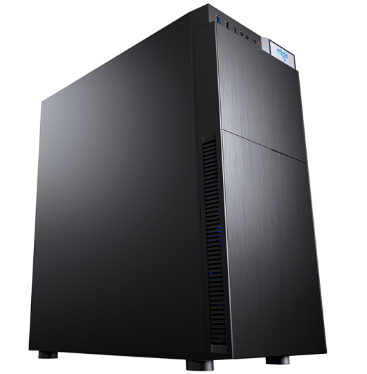 爱国者(aigo) 神盾系列 神盾3标准版 黑色 中塔式水冷电脑吃鸡游戏