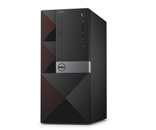 戴尔dell v3668-13n8b台式电脑(i3-7100 4g 1t 集显 无光驱 win10
