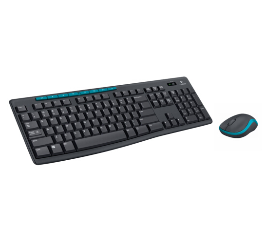 罗技logitechmk275无线光电键鼠套装