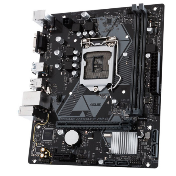 华硕(asus)300系列 prime h310m-f r2.0 主板(intel h310/lga 1151)