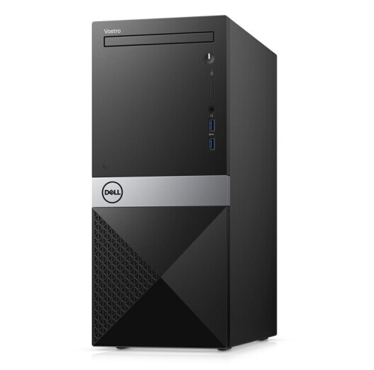 戴尔dellv3070r33n8b台式电脑i391004g1t集显无光驱win10单主机