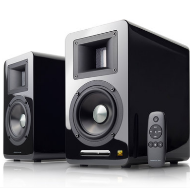 漫步者 a100 无线蓝牙音响 黑色 hifi电视客厅2.