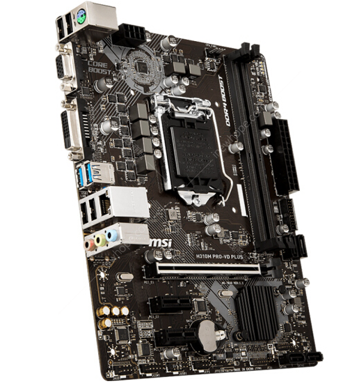 微星(msi)h310m pro-vd plus主板 支持win7系统(intel h310/lga 1151)