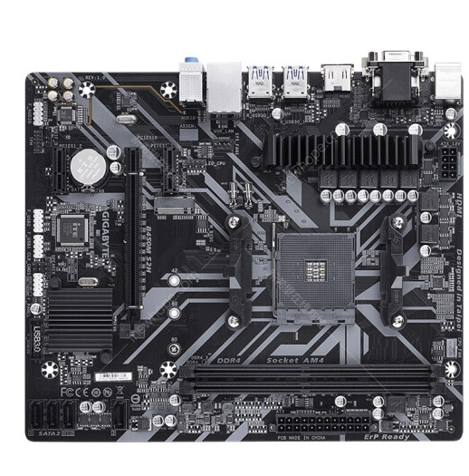 技嘉gigabyteb450ms2h电竞游戏主板amdb450socketam4