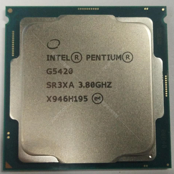 英特尔(intel) g5420 奔腾双核 散片cpu (lga1151/3.8ghz/4m/54w)