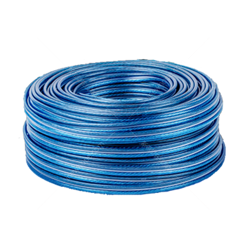 广北2x20国标无氧铜蓝色室外音响电缆100米