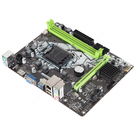 铭瑄h310cm-v3h r2.0 支持intel 6/7/8/9th处理器 双通道ddr3内存