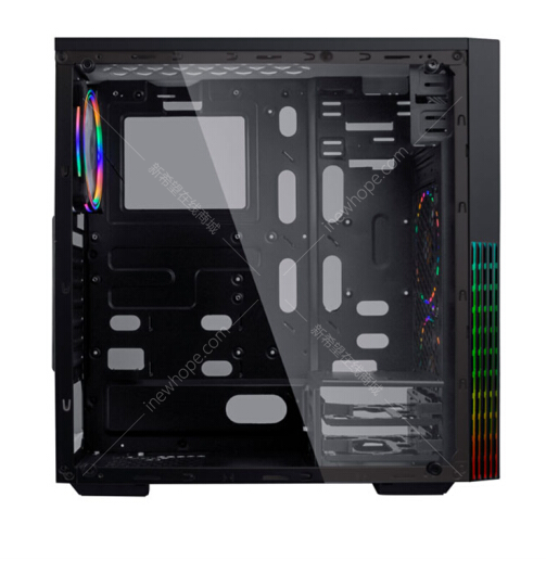 金河田 预见n27w 全侧透水冷游戏机箱 白色 404×200×418