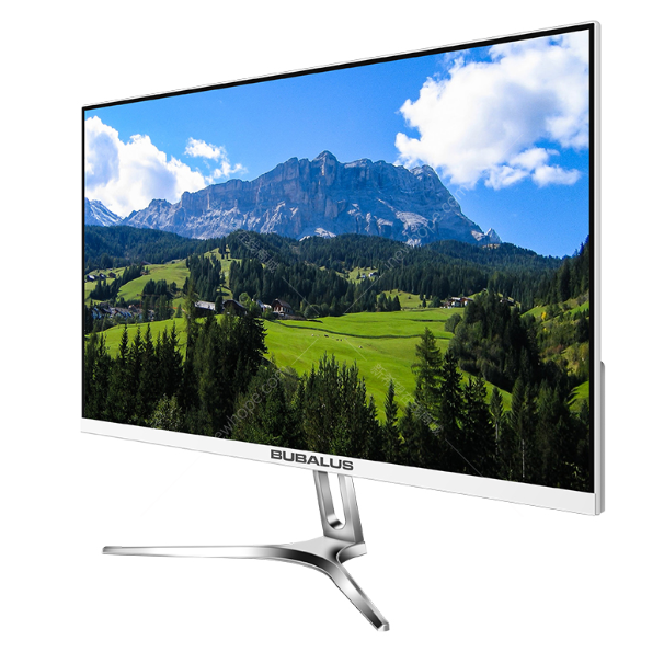 大水牛 p240 显示器 黑 23寸三面无边 接口vga hdmi 超薄6.