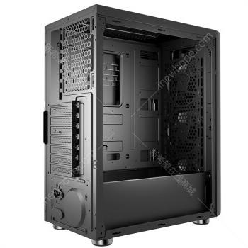 撒哈拉 神光7号 白色 组装电脑机箱竞技游戏机箱 diy电脑组装机箱侧透