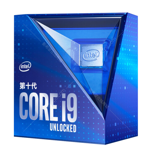 英特尔 i9-10900k 盒装cpu lga1200/10核20线程/3.7ghz/20m/125w