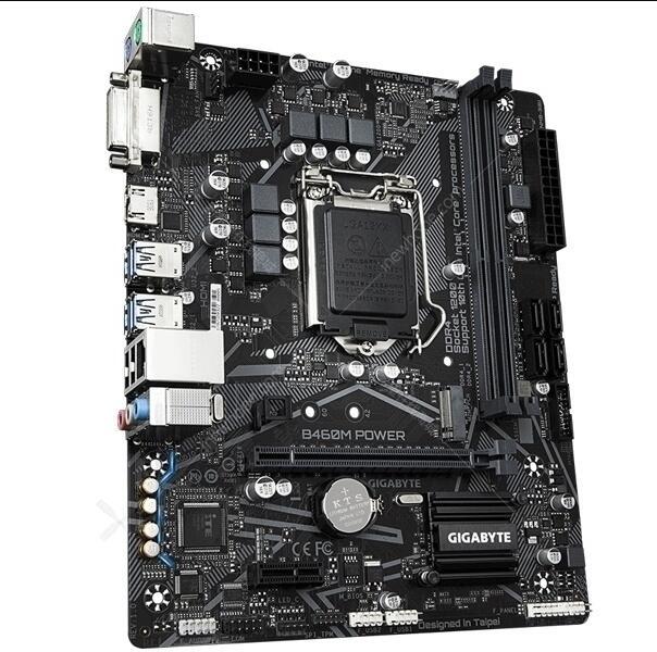 技嘉gigabyteb460mpower主板工包intelb460lga1200