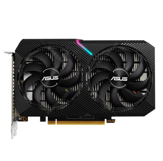 华硕(asua)dual-gtx1650-o4gd6-mini 甜品级台式电竞游戏迷你显卡双