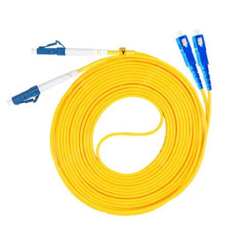 中性lc-sc/sc-lc 单模光纤跳线 尾纤 一对 15米_光纤跳线_光纤线材