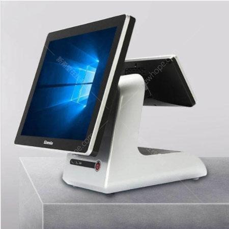 易联达x200单屏4g64g银灰15寸进口工控a级液晶屏收银机