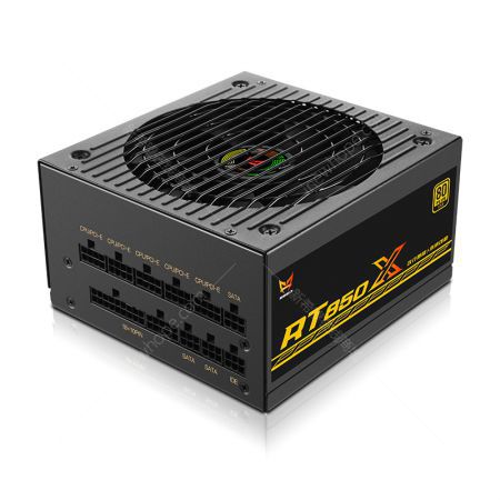 黑石塔 螳螂特工rt850x 金牌全模组额定850w电竞游戏电源 宽幅100v