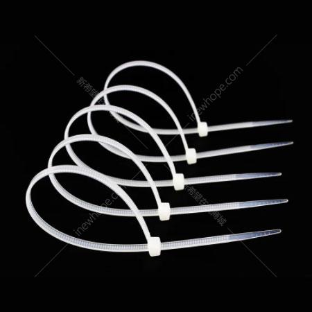 拓友尼龙扎带4x150电线扎带强力自锁式固定捆绑理线束带卡扣白色