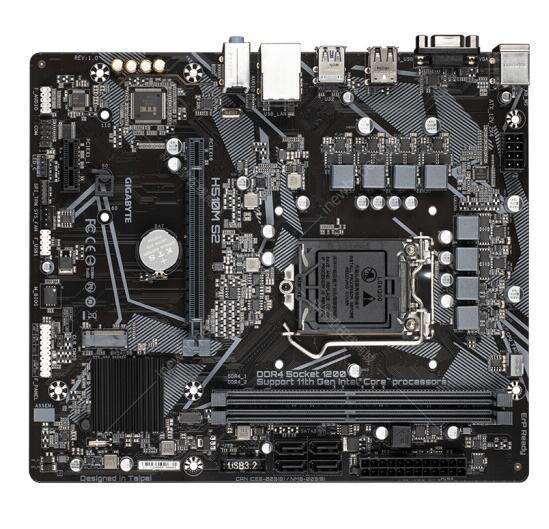 技嘉(gigabyte) h510m s2 主板 支持cpu 10400f/11400f(intel h510